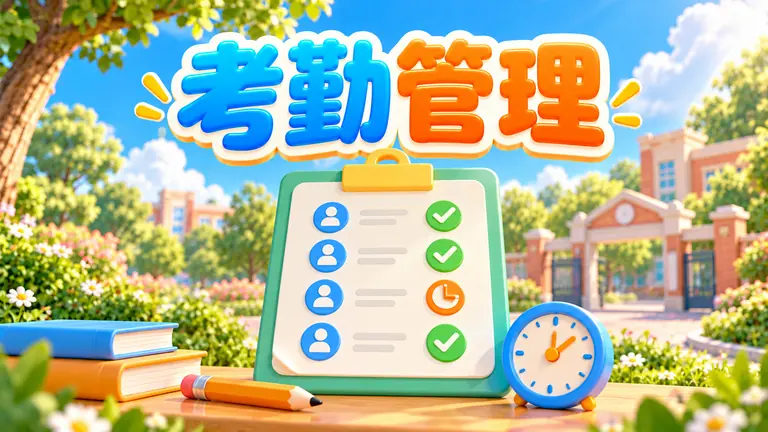 考勤管理工具封面