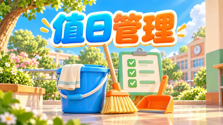 值日管理工具封面