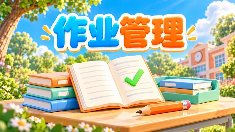 作业管理工具封面